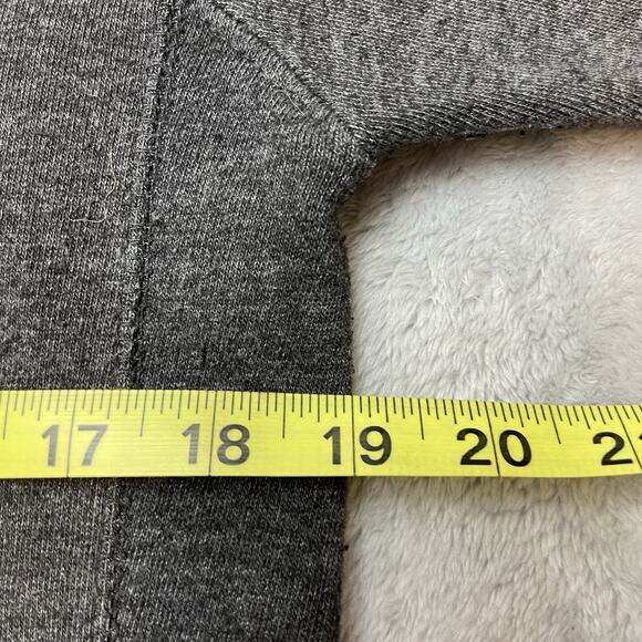 Fight Grind Repeat Hoodie Sweatshirt Mens S Charcoal Full Zip Gym Workout Inspo - Picture 5 of 7